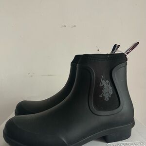 Polo by Ralph Lauren Black Ankle Boots